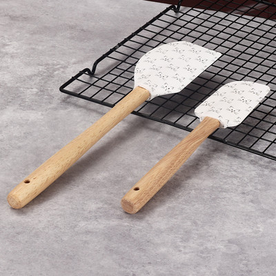 2db Konyhai szilikon krém vajas torta spatula keverő tészta kaparókefe Vajmixer torta ecsetek sütőeszköz konyhai edények