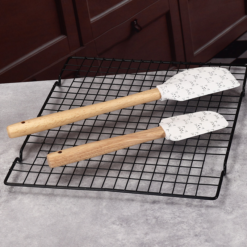 2db Konyhai szilikon krém vajas torta spatula keverő tészta kaparókefe Vajmixer torta ecsetek sütőeszköz konyhai edények