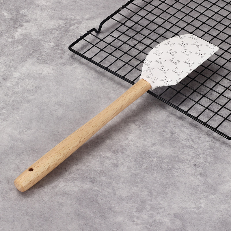 2db Konyhai szilikon krém vajas torta spatula keverő tészta kaparókefe Vajmixer torta ecsetek sütőeszköz konyhai edények