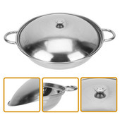 Metélt edényben főző konyhai edények rozsdamentes acél újramelegítés háztartási meleg