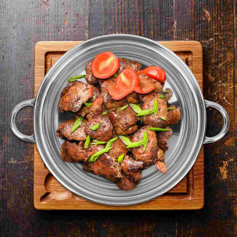 Metélt edényben főző konyhai edények rozsdamentes acél újramelegítés háztartási meleg