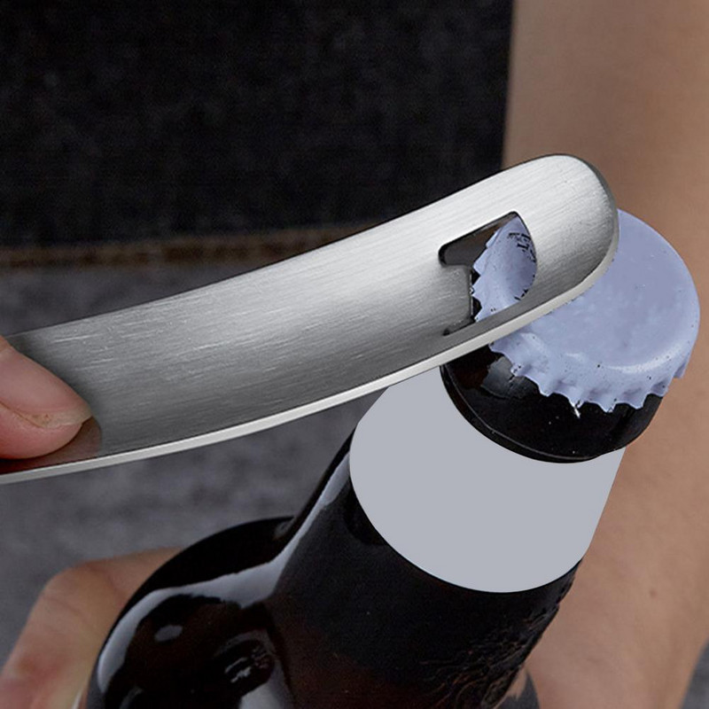 Kanál élelmiszer minőségű rozsdamentes acél gyömbér zúzó tojásfehérje elválasztó sörnyitó kanál otthoni kellék