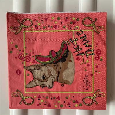 25cm mazāka vintage papīra salvete salvete jauks dzīvnieks suns kaķis zivs gaiļa eļļa amatniecības dekupāža kāzu bērnu dzimšanas dienas svinības salvetes