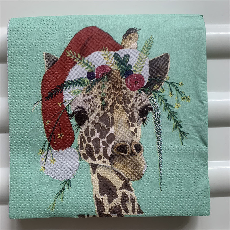 25cm mazāka vintage papīra salvete salvete jauks dzīvnieks suns kaķis zivs gaiļa eļļa amatniecības dekupāža kāzu bērnu dzimšanas dienas svinības salvetes