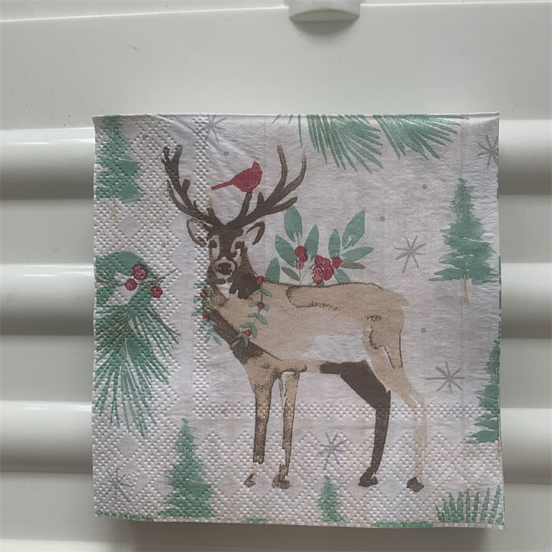 25cm mazāka vintage papīra salvete salvete jauks dzīvnieks suns kaķis zivs gaiļa eļļa amatniecības dekupāža kāzu bērnu dzimšanas dienas svinības salvetes