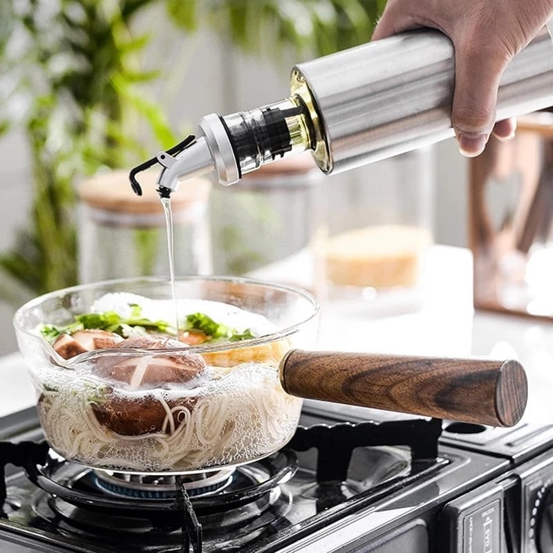 400 ml/600 ml stikla katls ar koka rokturi Karsēšana piena zupas putras katls Mājsaimniecības atvērta uguns Virtuves trauki Māla katls