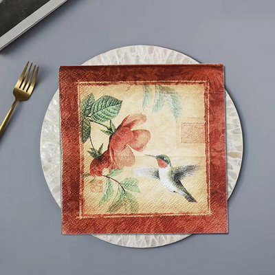 20GAB Asorti vintage kaķu suņu vienreizējās lietošanas salvetes Dzīvnieku dekupāžas materiāli Amatniecība mēbelēm salvešu papīrs Ziemassvētku dekors