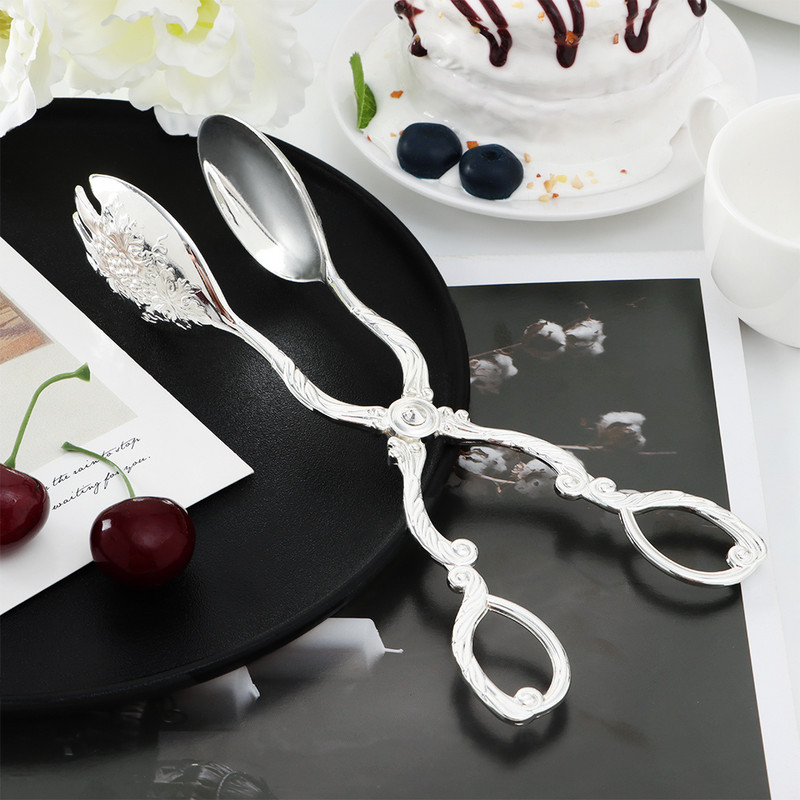 Jauna, moderna cinka sakausējuma kūka Pārtikas knaibles Augļu šķīvju salāti Deserta saspraude Virtuves piederumi Mājsaimniecības gatavošanas rīki Aksesuāri
