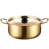 Koreai edények tésztafazék nagy leveses rakott nagy főzőlap rozsdamentes acél