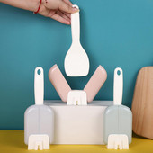 Stāvoša rīsu karote ar putekļu necaurlaidīgu noņemamu vāka kastes virtuves piederumiem