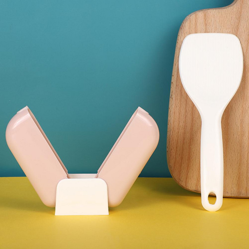 Stāvoša rīsu karote ar putekļu necaurlaidīgu noņemamu vāka kastes virtuves piederumiem