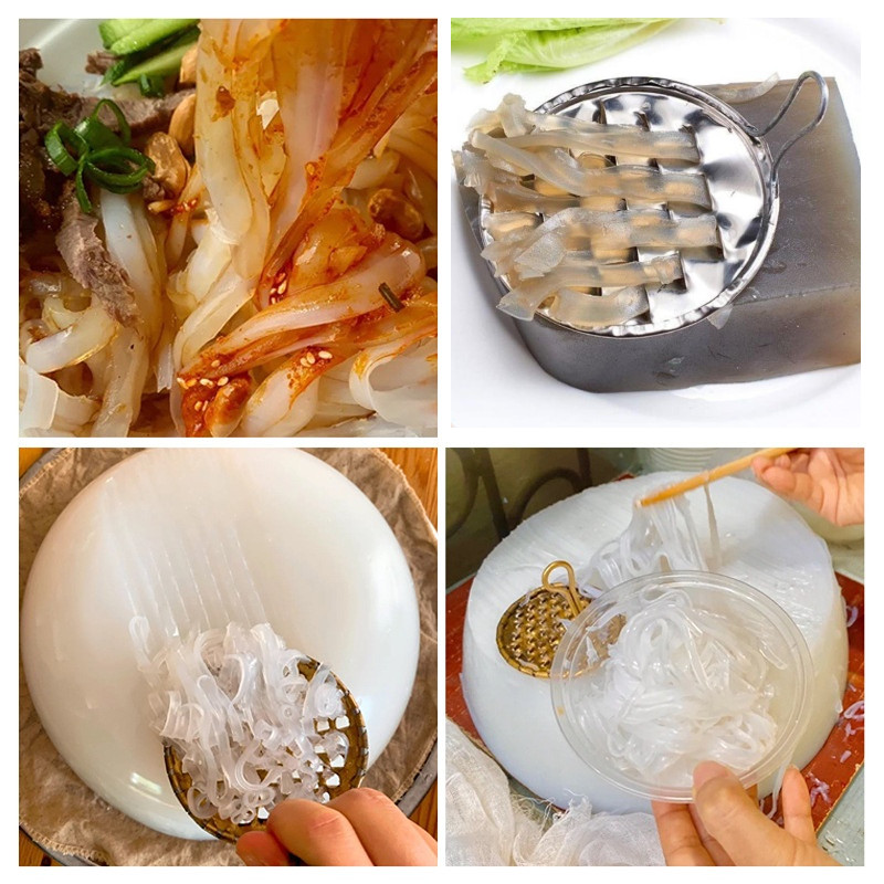 Profesionalus pupelių želė grandiklis, namų apyvokos reikmenys, pasidaryk pats, želė maisto įrankis Kinijos vermišeliai tradiciniai želė makaronai virtuvės priedai