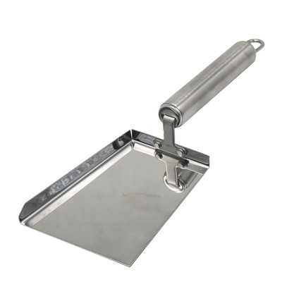 1 бр. Лопата за кошер Почистване на пчелна кутия от неръждаема стомана Скрепер за мед Почистващ препарат Пчеларска лъжичка Почистете също