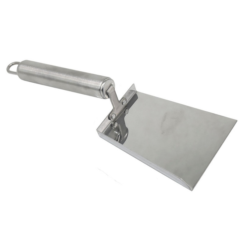 1 бр. Лопата за кошер Почистване на пчелна кутия от неръждаема стомана Скрепер за мед Почистващ препарат Пчеларска лъжичка Почистете също