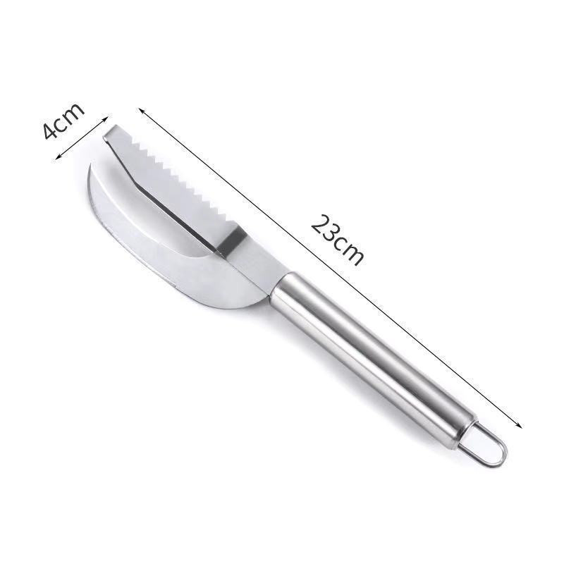 Rozsdamentes acél halmérleg Kaparás Csontozás Reszelő Haltisztító Hámozó Csipesz Főzőeszközök Konyhai kütyük Tartozékok