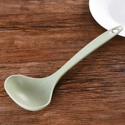 Búzaszalma szárkanál Otthoni Konyha Divat Kiegészítők Merőkanál Rizsleves Kanál Evőeszközök Étkezés Vacsora Kanál Konyhai kellékek