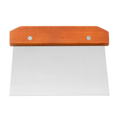 Tartós rozsdamentes acél pizza tészta Fondant kaparó vágó torta sütés tészta Spatulák Vágók Kemény konyhai szerszám tartozékok