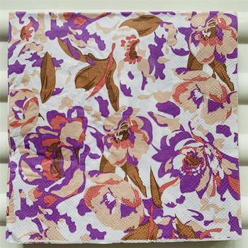 Decoupage επιτραπέζιες χαρτοπετσέτες κομψές πετσέτες vintage λουλούδι πεταλούδα σφραγίδα γενεθλίων γάμου σπιτιού όμορφη διακόσμηση 20