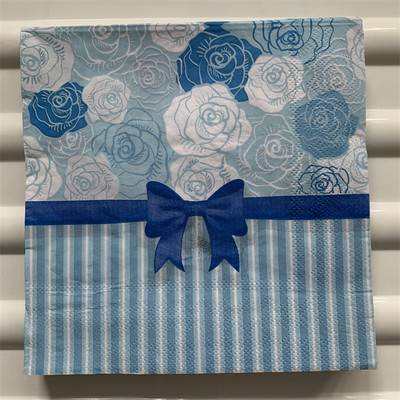 Dekupāžas galda papīra salvetes elegants salvetes vintage dvielis zieds tauriņš zīmogs dzimšanas dienas kāzu ballīte mājas skaists dekors 20