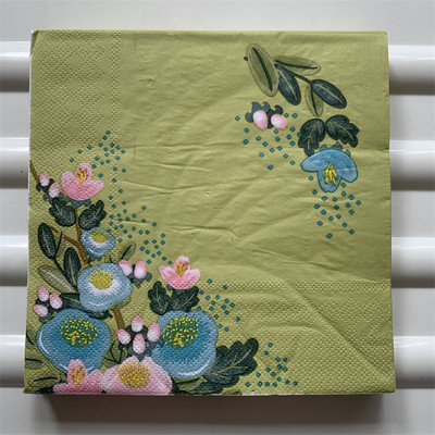 Dekupāžas galda papīra salvetes elegants salvetes vintage dvielis zieds tauriņš zīmogs dzimšanas dienas kāzu ballīte mājas skaists dekors 20