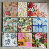 20 gab Tīras koksnes celulozes, vienas puses drukas salvete ballīšu piederumi Krāsu drukas salvetes, mīkstas un krāsainas