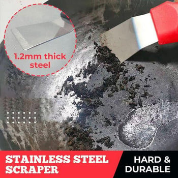 Многофункционална шпатула за почистване на кухня Скрепер за почистване на фурна Инструменти за готварска печка Нож за помощ Кухненски аксесоари