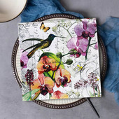 20 ΤΕΜ 25 εκ. Ποικιλία Vintage χαρτοπετσέτες ντεκουπάζ Χριστουγεννιάτικες χαρτοπετσέτες ντεκουπάζ χειροτεχνίες μιας χρήσης σερβίτσιο για γενέθλια γάμου