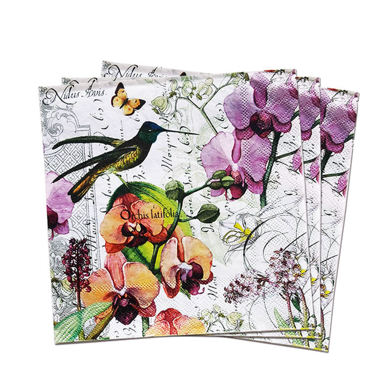 20 ΤΕΜ 25 εκ. Ποικιλία Vintage χαρτοπετσέτες ντεκουπάζ Χριστουγεννιάτικες χαρτοπετσέτες ντεκουπάζ χειροτεχνίες μιας χρήσης σερβίτσιο για γενέθλια γάμου