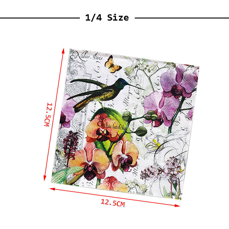 20 ΤΕΜ 25 εκ. Ποικιλία Vintage χαρτοπετσέτες ντεκουπάζ Χριστουγεννιάτικες χαρτοπετσέτες ντεκουπάζ χειροτεχνίες μιας χρήσης σερβίτσιο για γενέθλια γάμου