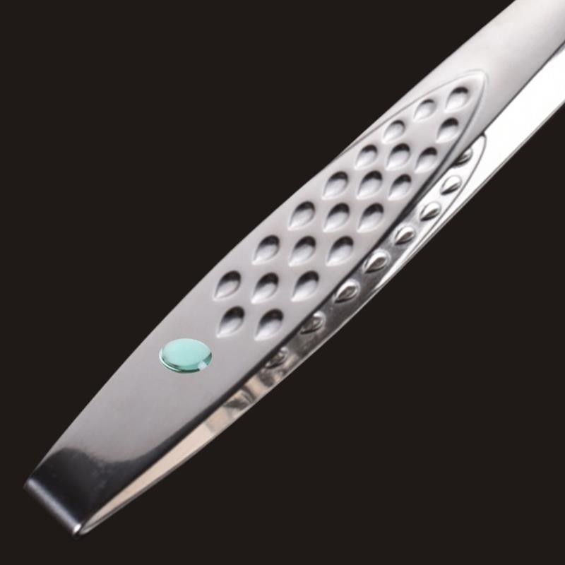 1 vnt 304 nerūdijančio plieno maisto žnyplės ilga rankena neslystančios kepsninės žnyplės kepsnių žnyplės Virtuvės gaminimo įrankiai virtuvės reikmenys