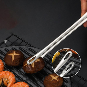 Αντιολισθητικός σφιγκτήρας μαγειρικής μπριζόλας Αντιολισθητικός σφιγκτήρας μπάρμπεκιου Αντιολισθητικό chopsticks για μπάρμπεκιου κουζίνας Μαγειρική λαβίδα κουζίνας Σκεύη