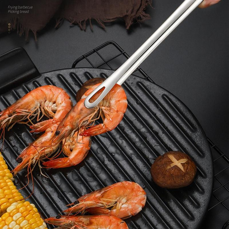 Neslystantis kepsnių kepimo spaustukas Nelipnus kepsninės spaustukas Neslystantis lazdelės, skirtos virtuvei, kepsniams gaminti, virtuvės žnyplės, įrankiai