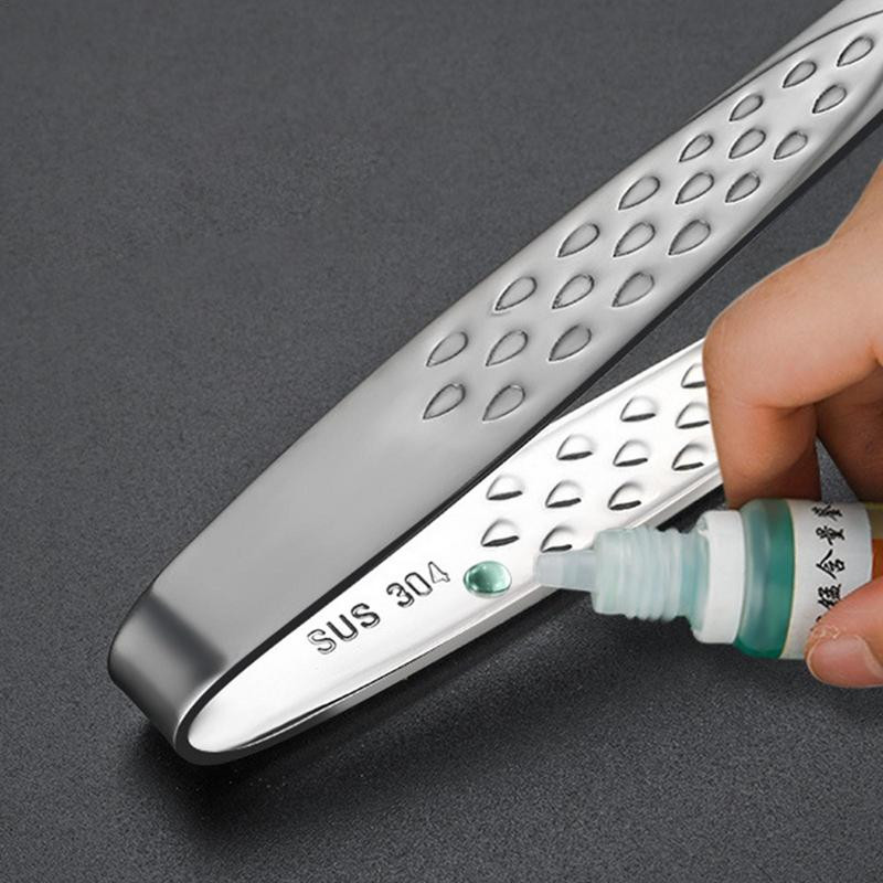 Neslystantis kepsnių kepimo spaustukas Nelipnus kepsninės spaustukas Neslystantis lazdelės, skirtos virtuvei, kepsniams gaminti, virtuvės žnyplės, įrankiai