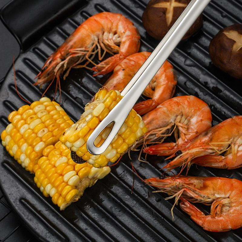 Neslystantis kepsnių kepimo spaustukas Nelipnus kepsninės spaustukas Neslystantis lazdelės, skirtos virtuvei, kepsniams gaminti, virtuvės žnyplės, įrankiai