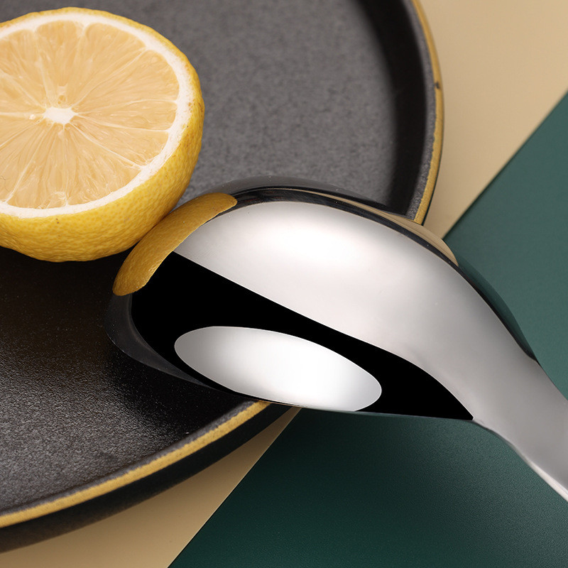 1 db rozsdamentes acél rizskanál többfunkciós kommunális kanál tapadásmentes, magas hőmérsékletnek ellenálló spatula konyhai étkészlet