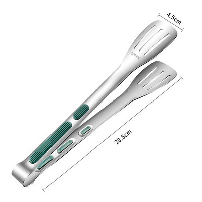 Neslystantis nerūdijančio plieno maisto žnyplės Mėsos salotos Duonos patiekimo segtukas Grilis Grilis savitarnos spaustukas Virtuvės priedai Maisto gaminimo įrankiai