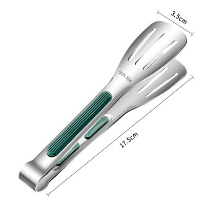 Neslystantis nerūdijančio plieno maisto žnyplės Mėsos salotos Duonos patiekimo segtukas Grilis Grilis savitarnos spaustukas Virtuvės priedai Maisto gaminimo įrankiai