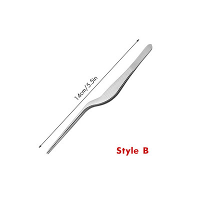 Värvilised 6/8/12-tollised köögitangid, roostevabast terasest kulinaarse täppispintsett-BBQ-tangid – toidustiil küpsetuskaunistused