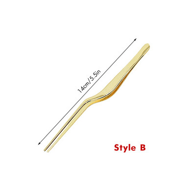 Värvilised 6/8/12-tollised köögitangid, roostevabast terasest kulinaarse täppispintsett-BBQ-tangid – toidustiil küpsetuskaunistused