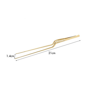 Värvilised 6/8/12-tollised köögitangid, roostevabast terasest kulinaarse täppispintsett-BBQ-tangid – toidustiil küpsetuskaunistused