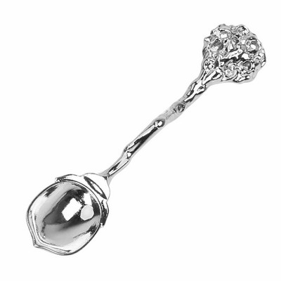 Galda noformējums Galda trauki Karaliskā stila Mājas Virtuve Izgrebta Maza Kafijas Karote Deserta Karote Sakausējums Vintage