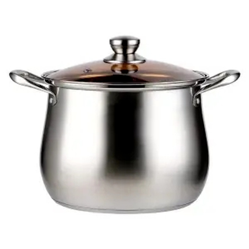 304 leveses fazék rozsdamentes acél szupermagas edény Többcélú kompozit aljú zabkása tűzhely Sűrítő tapadásmentes serpenyő