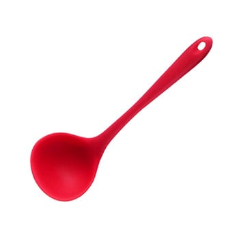 Silicone world Long Handle Soup Spoon Scoops Long Handle Porridge Spoon Rice Ladle Scoops δημόσιο κουτάλι Εργαλείο κουζίνας Εργαλείο μαγειρέματος