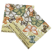 33 см 10/20 бр. Vintage Servilletas Декупаж Хартиени салфетки Направи си сам Занаяти Butterfly Series Tisues Wedding Birthday Party Decor