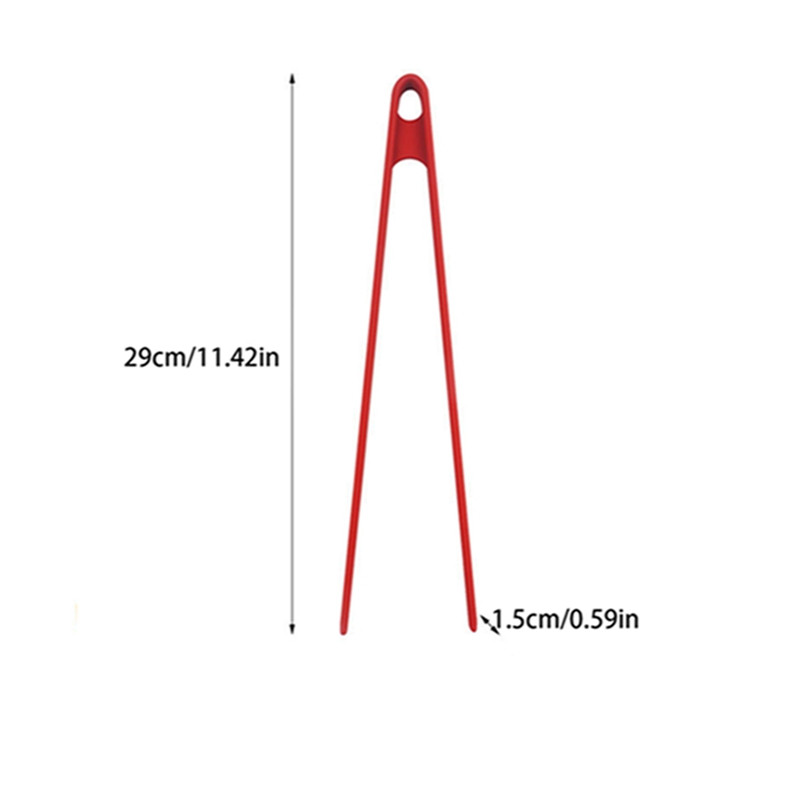 Силиконови щипки за препичане на храна Триветни щипки за кухненски щипки Неплъзгаща се щипка за готвене Скоба Барбекю Инструменти за салата Грил Кухненски аксесоари
