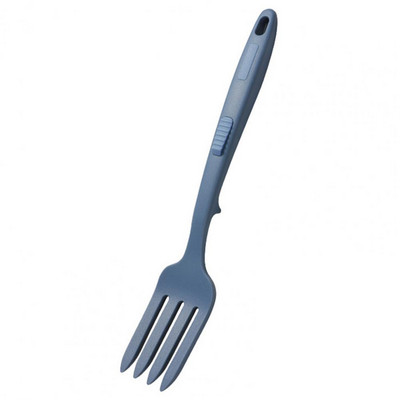 Naudinga makaronų šakutė, apsauganti nuo nuplikimo Didelio dydžio valgomasis Virtuvė Makaronų plakimo šakutė virimo įrankis Silikoninė makaronų šakutė bendrabučiui