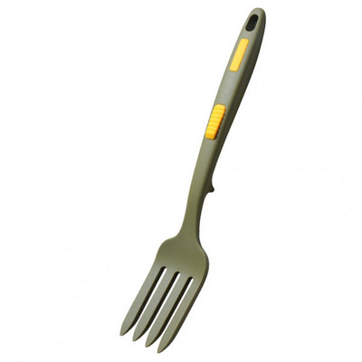 Naudinga makaronų šakutė, apsauganti nuo nuplikimo Didelio dydžio valgomasis Virtuvė Makaronų plakimo šakutė virimo įrankis Silikoninė makaronų šakutė bendrabučiui