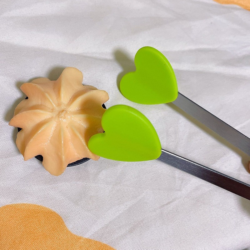 Karstumizturīgas virtuves knaibles Neslīdošas silikona maizes knaibles Ledus knaibles nerūsējošā tērauda Virtuves instrumenti Grilēšanas instrumenti Virtuves instrumenti