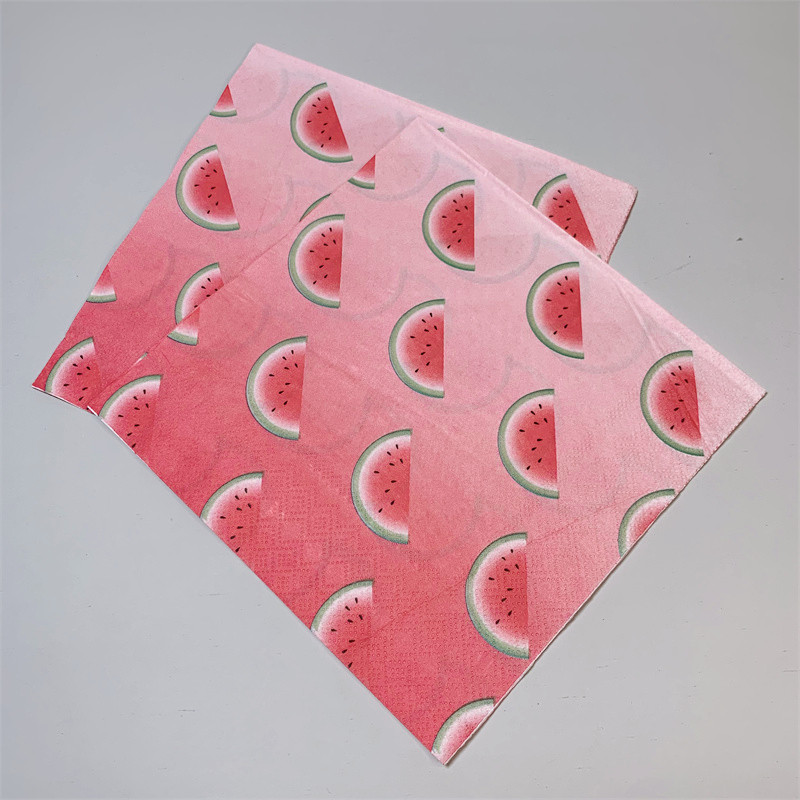 20Gb/Iepakojumā Ananāsu Augļi Saldējuma Galds Dekupāžas Papīra Salvetes Vasaras tēmai Jauki salvešu papīra salvetes mājas ballīšu dekorēšanai