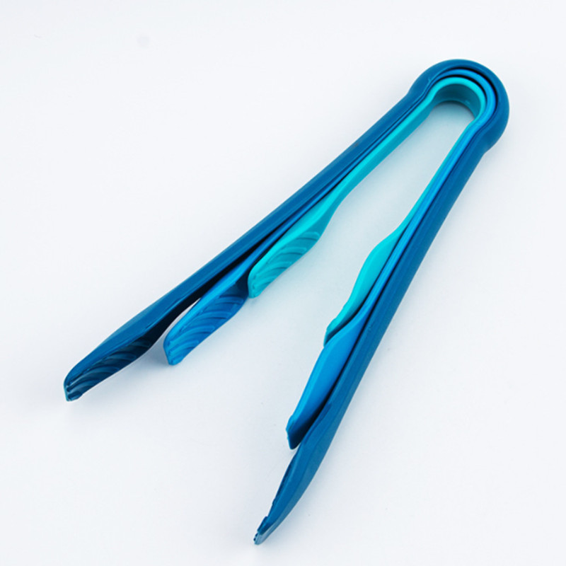 Szilikon BBQ Grillezőfogó Konyhai Főzés Saláta Kenyér tálalófogó Tapadásmentes grillcsipesz bilincs rozsdamentes acél szerszámok kütyük